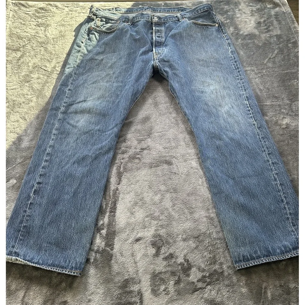 Levi's 501 Denim‎ Jeans Mens 42x30 Button Fly
